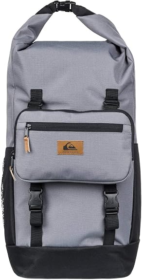 Amazon クイックシルバーウェット ドライロールトップサーフバックパック Sea Stash Quiksilver ショルダーバッグ