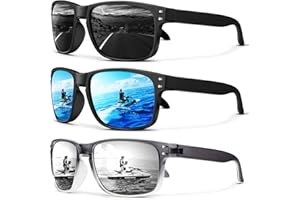 ANYLUV Mens Sunglasses Polarized, Retro Sunglasses for Men Women Sports Style with UV400 Protection for Driving