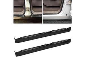 KUAFU Outer Rocker Panel Compatible with 2002-2009 Dodge Ram 1500 2500 3500 4Dr Quad Cab Pickup Driver & Passenger Side