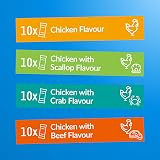 INABA Churu Cat Treat Chicken Variety Box 40 x 14g Soft & Creamy Purée view 2