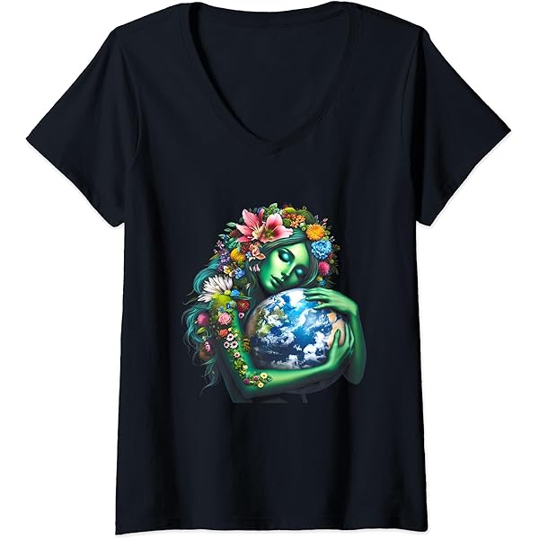 (美品)数量限定RedEye Mother Earth Tシャツ+DVD Amazon.com: Green Mother Earth Day Gaia Save Our Planet Women Girl