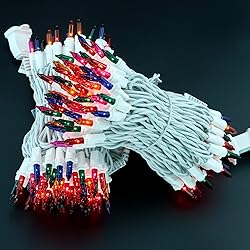 YULETIME 200 Multicolor Christmas Lights, Pack of 2