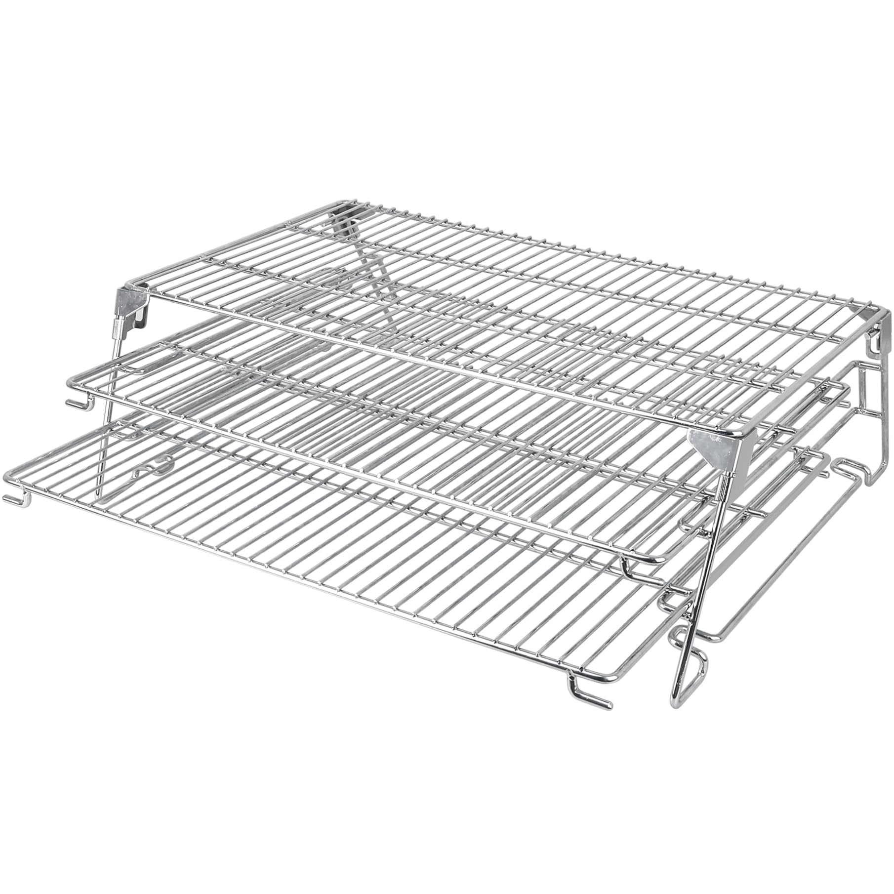 Photo 1 of Jerky Racks for Traeger Smoker Pro 575 22 34 Grilling Cooling Warming Rack for Pit Boss 21" Depth Barrel Pellet Grill Pitboss Austin XL Parts 3 Tiered Stainless Steel Seasoning Smoking BBQ Accessories