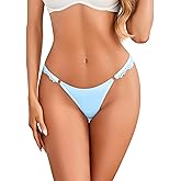 Avidlove Sexy Panties for Women Lace Cheeky Underwear String Bikini Panty Ladies High Cut Hipster