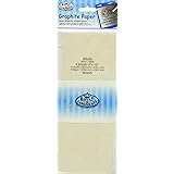 ROYAL BRUSH RD205 White Transfer Paper-9"X13" 4/Pkg