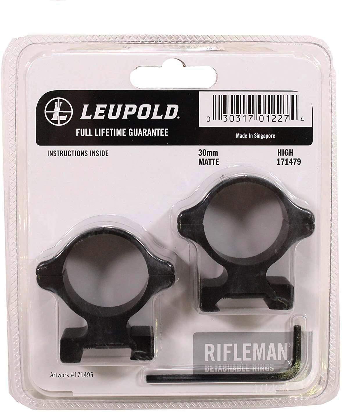 Leupold Rifleman Scope Rings : Airsoft Gun Scope Mounts : Sports & Outdoors