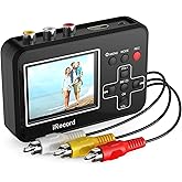 VHS to Digital Converter, Mini Video Capture Device, Record Video from DVD, VCR's, VHS Tapes, Hi8, RCA, TV Box, Camcorder and