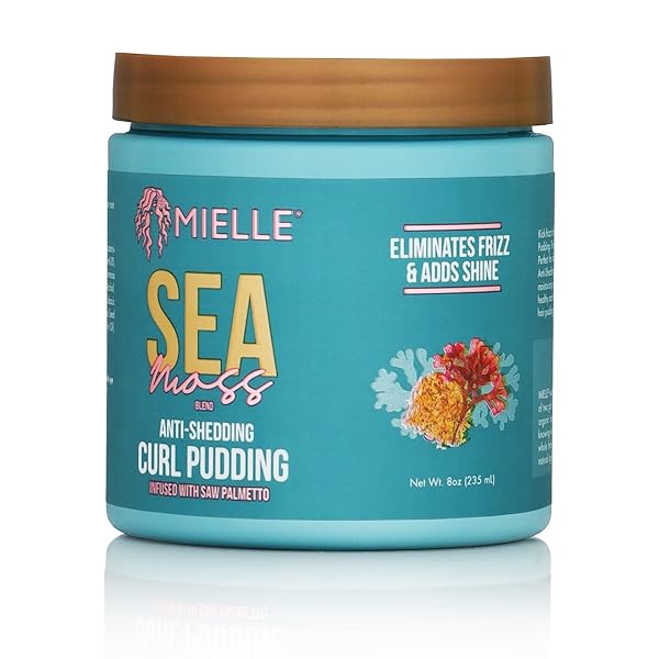 MIELLE ORGANICS SEA MOSS ANTI-SHEDDING CURL PUDDING