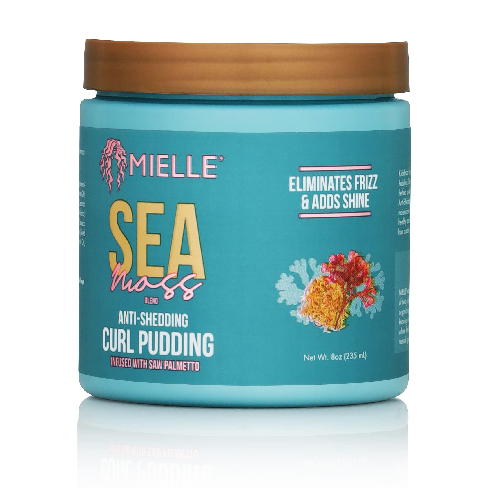 MIELLE ORGANICS Sea Moss Anti-Shedding Curl Pudding 235 ml