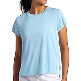 Head Womens Alliance Spacedye Crewneck T-Shirt, Relaxed Fit, Stretch Midweight Fabric