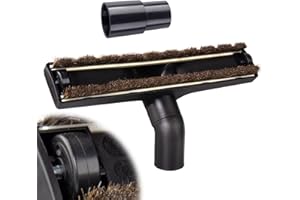 IOEALD 32mm 1 1/4 Inch For Shark Vacuum Attachments, Vacuum Hardwood Floor Attachment, 12-Inch 360° Swivel With Wheels For Shark For Shop Vac Attachments Replacement, For Various Vacuum Cleaner Replacement