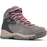 Columbia Womens Newton Ridge Plus Waterproof Amped, Stratus/Canyon Rose, 8