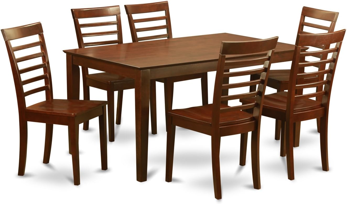 Best Wood Kitchen Dining Table Sets 7 Piece