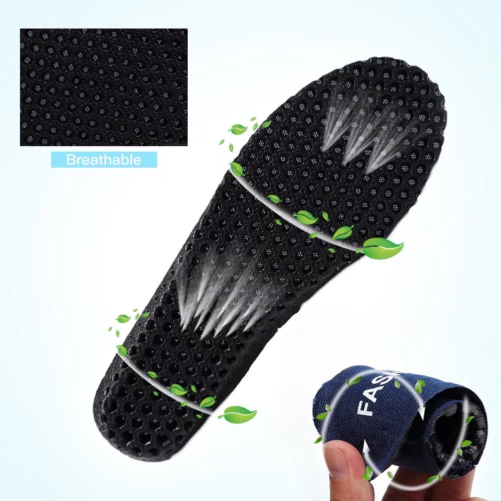 HOBIBEAR Men Quick Dry Slip-On Water Shoes Lightweight Barefoot Aqua Socks For Yoga Beach Pool Boating(Grey/Green,40)