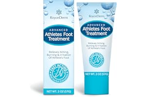 Roycederm Athletes Foot Treatment Antifungal Cream: Extra Strength Foot Fungus Treatment for Atlethes Feet - Maximum Anti Fungal Cream for Men & Women Athlete's Foot
