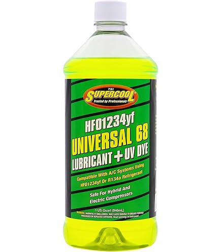 Amazon.com: TSI Supercool 1234yf PAG 46 Viscosity with UV Dye 32oz