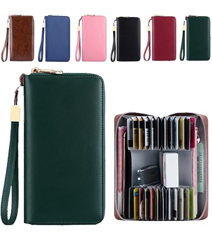 Amazon.com: DKKD Unisex Anti-credit Card Fraud Multi-compartment