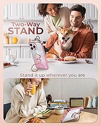 XYZ for iPhone 14 Pro Case with Stand, Phone Case