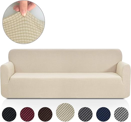 Amazon Com Rose Home Fashion Rhf Jacquard Stretch Sofa Cover