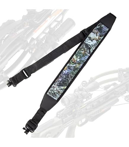 Barnett Quick Detach Crossbow Sling, Sized to Fit Any Barnett Crossbow Make or Model, Reduces Slipping, Sliding & Bouncing & is Adjustable, Black