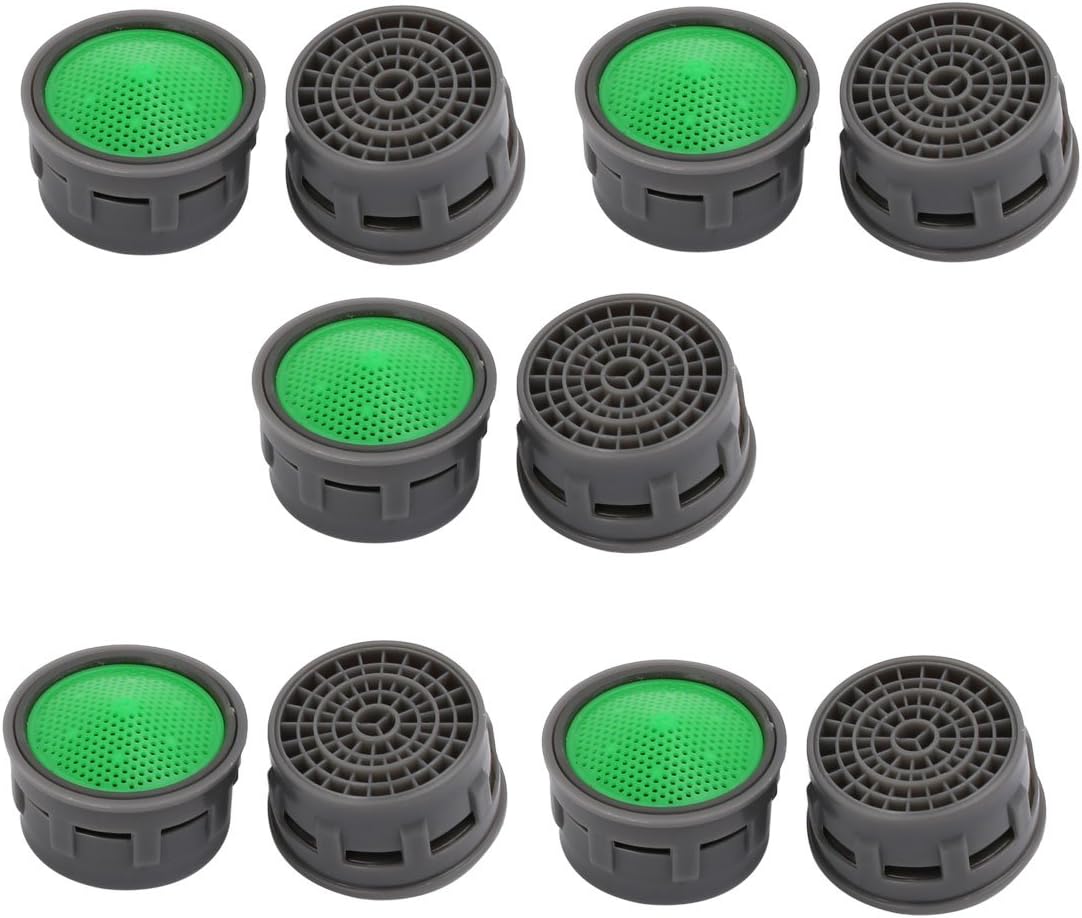 Sourcingmap Plastic Faucet Aerator Insert Laminar Replacement Green