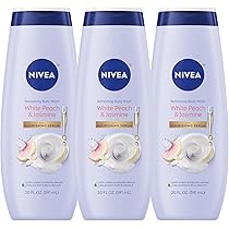 Amazon.com : NIVEA Refreshing White Peach and Jasmine Body Wash