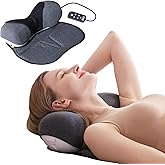 ALPHAY Cervical and Shoulder Massage Pillow, Portable Neck Traction Device, Dynamic Massage, Graphene Heating, Shoulder and Neck Relax Device