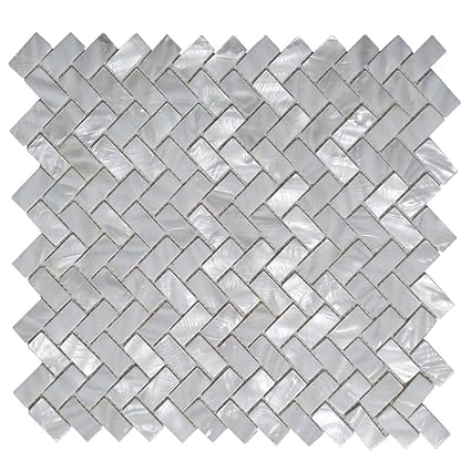 Art3d Madreperla Bianca Mosaico Di Piastrelle Per Cucina