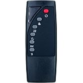 Replacement Remote Control for Innoflame Electric Fireplace RV23D80L-1 RV26D80L-1 RV30D80S-1 RV48D80L-1 RV36D80F-C1 RV42D80F-C1 RV48D80F-C1