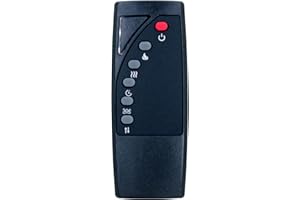 XINJISHIMIN Replacement Remote Control for Innoflame Electric Fireplace RV23D80L-1 RV26D80L-1 RV30D80S-1 RV48D80L-1 RV36D80F-C1 RV42D80F-C1 RV48D80F-C1