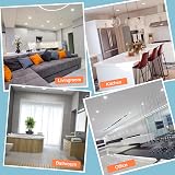 Vlio Ultra Slim LED Downlights 5W 460lm 6000K IP44 10 Pack Ø75-85mm view 6