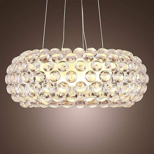 lampara de techo moderna de diseno foscarini con un foco