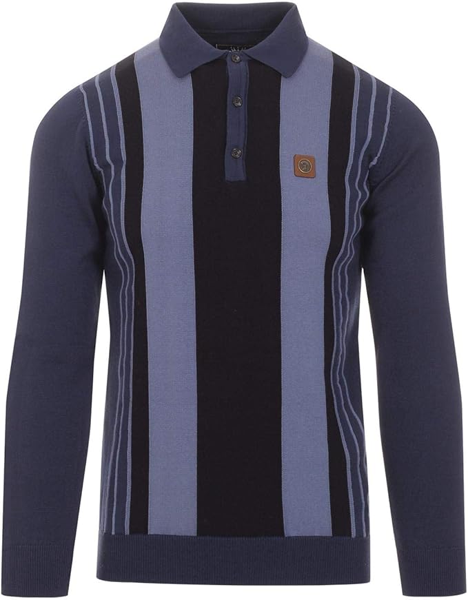 mens knitted polo jumpers