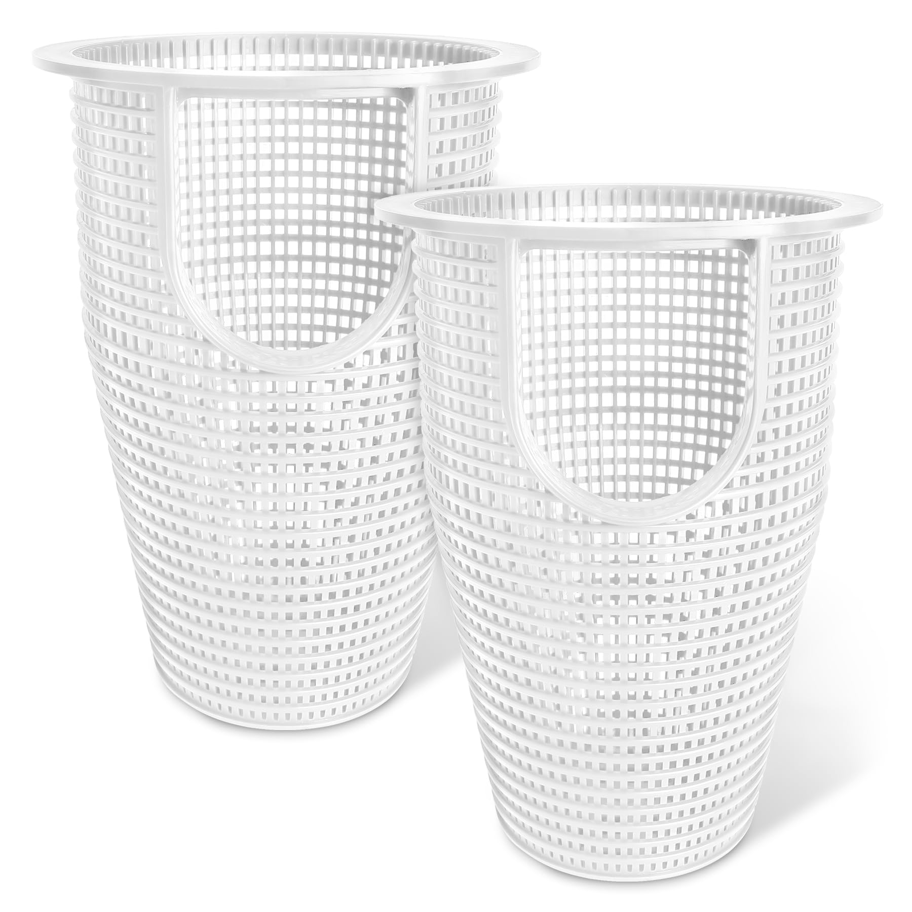 Photo 1 of 91110040 Pump Basket Replacement for Pen tair Whisperflo Intelliflo Pumps, Filter Basket Compatible with IntelliFlo VF VS+SVRS I1 Variable Speed Pump, WhisperFlo Pump Skimmer, Replace 070387, 2 Pack