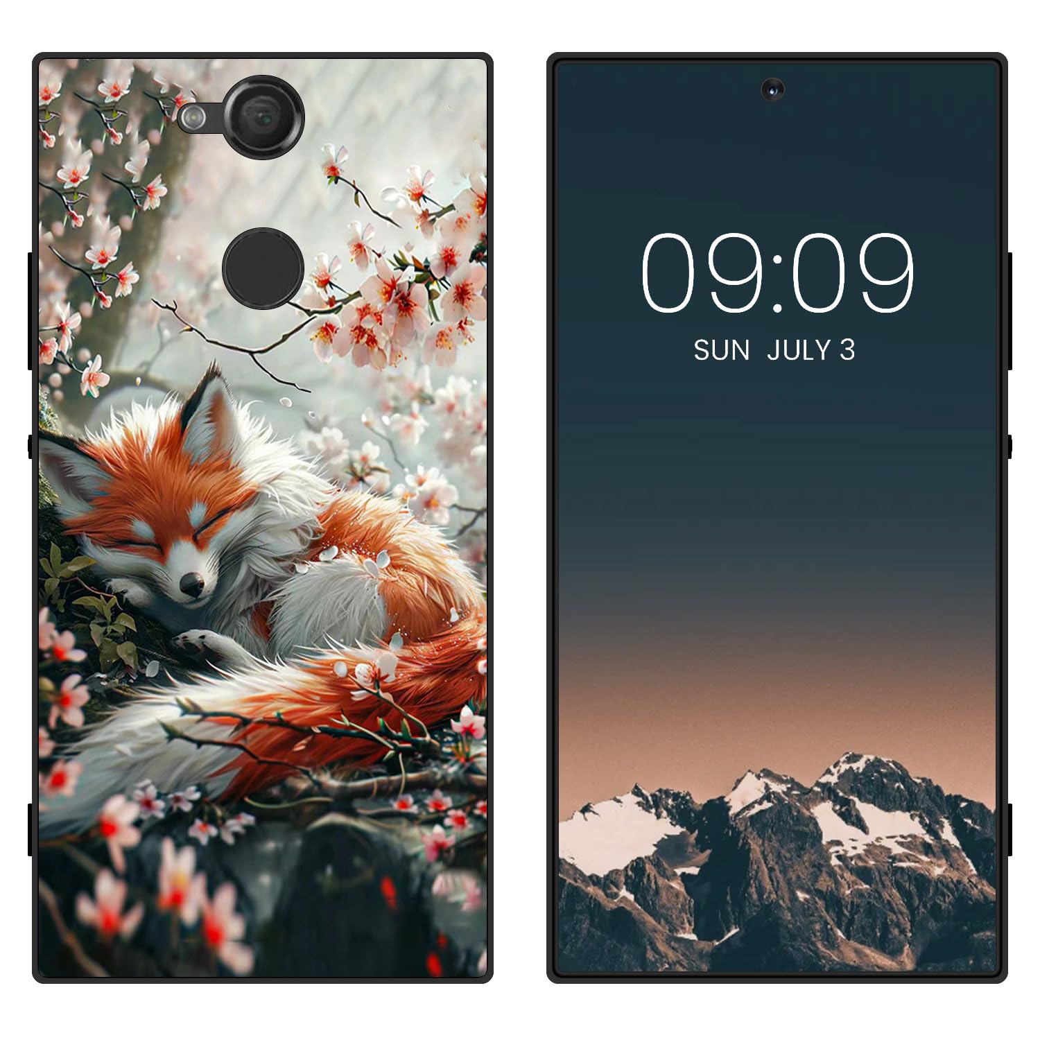 WUACYEAMING for Sony Xperia XA2 Cute Case,Soft
