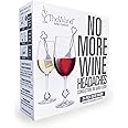 PureWine Wine Wands Purifier, 24 Wine Filters Remover Histamines Sulfite - May Reduce and Alleviate Wine Allergies & Sensitivities - Restores Taste, Perfect Wine Pourer, Gifting, Holiday (24 Pack)