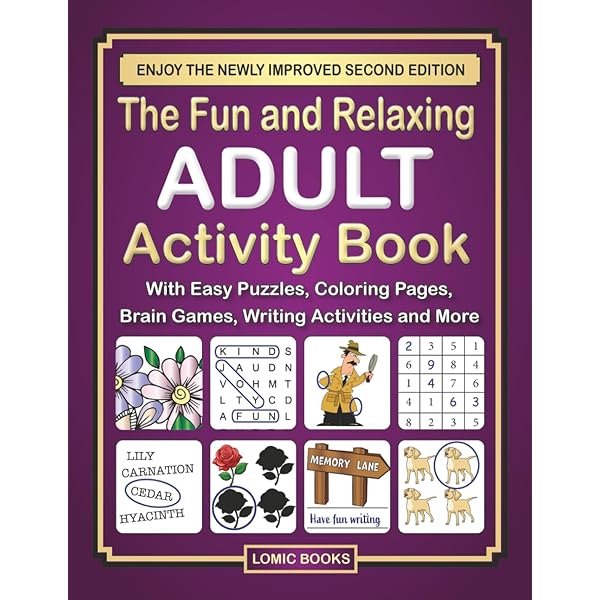 Amazon.com: The All-in-One Activity Book for Adults: Fun and
