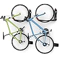 WALMANN BIKEPAL No Lifting Wall Mount Swivel Bike Rack, Vertical Bike Wall Hangers for Garage Space Saving Bike Storage Solution(2 Pack)