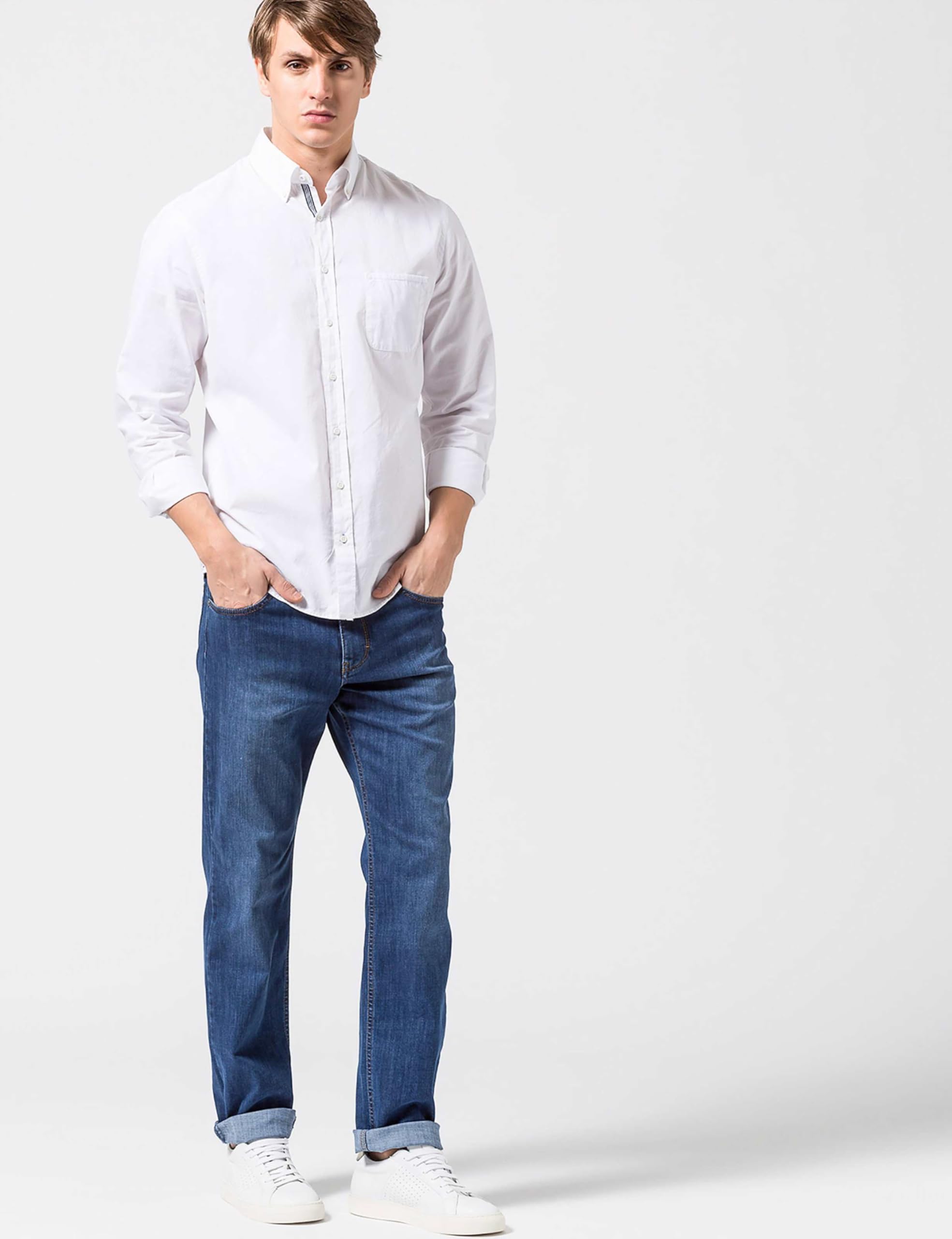 BRAX Herren Style Cooper Denim Masterpiece Jeans Regular Blue 34W / 34L 3