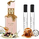 Equivalence ECLAIRE Perfume For Women | Mini Fragrance | Sweet Aroma | Vanilla Touch | Caramel Hint | Elegant Scent | Travel Size | Floral Parfum | Pack 2 Bottles 10ml | Large Bottle Not Included