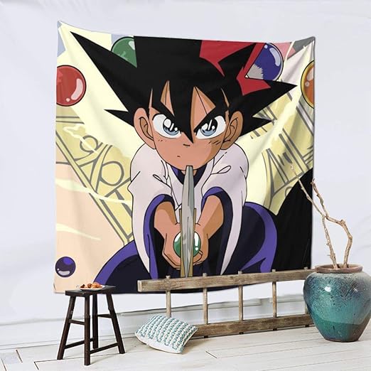 Amazon Com Damianszifron Kenyuu Densetsu Yaiba Anime Tapestry