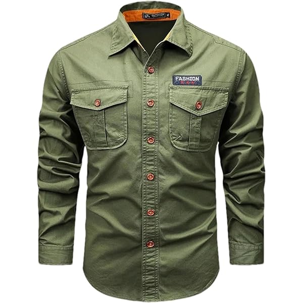 Amazon.com: BoShiNuo Men's Casual Shirts Spring Autumn Man