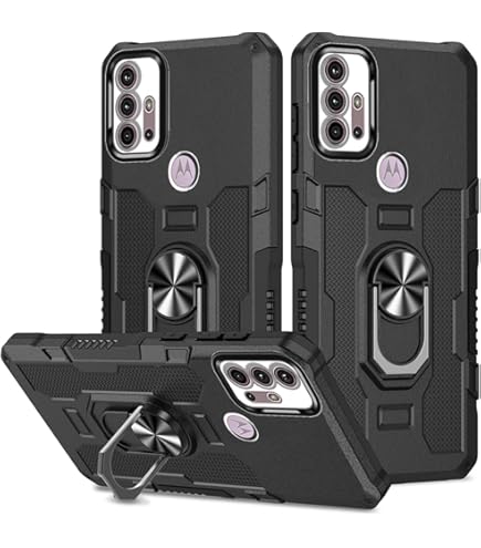 Monwutong Funda De Teléfono Para Moto G30/G20/G10, TPU Con Protección Anticaídas, Efecto Purpurina, Color Rosa