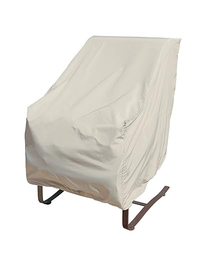 Treasure Garden High Back Chair with Elastic - Protective Furniture Covers