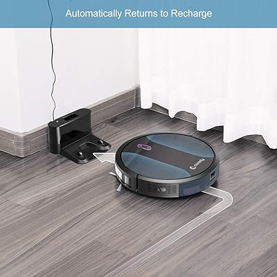 Buy Coredy Robot Vakum Pembersih Dinaik Taraf Sepenuhnya Jalur Sempadan Disokong 360 Perlindungan Sensor Pintar Sedutan Maksima Yang Kuat Super Tenang Caj Sendiri Vakum Robotik Membersihkan Bulu Haiwan Peliharaan Lantai Keras