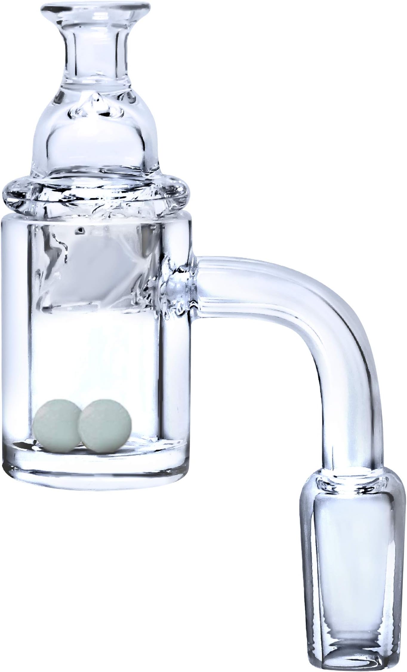 LEKA NEIL 25mm Wide 90 Degree 4mm Thick 100% Made of Quartz (14mm Male)