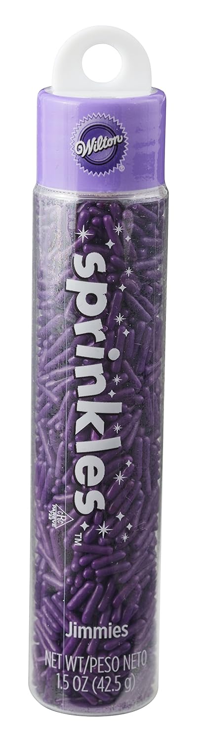 Wilton 710-9966 Hanging Skinny Purple Jimmies