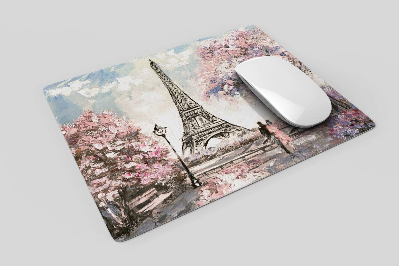 Yeuss Eiffel Tower Mouse mat pad Rectangular Non-Slip Mousepad - Image 3