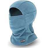 Kids Fleece Balaclava Ski Mask,Face Mask Neck Warmer for Boys Girls,Windproof Face Cover for Cold Weather Skiing Cycling