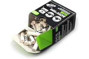 50 OCB Slim 7mm Activated Charcoal Filters ACTIV'TIPS - 1 Box